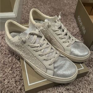 Dolce Vita Zina Vanilla Pearl Sneakers